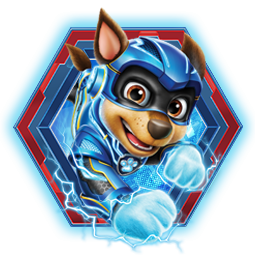 Paw Patrol Characters - Chase - Badge