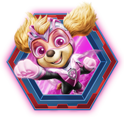 Paw Patrol Characters - Skye - Badge