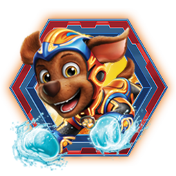 Paw Patrol Characters - Zuma - Badge