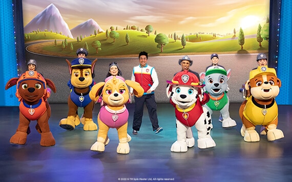 Nickelodeon Sets the Stage for PAW Patrol® Live! At Home Virtual Streaming  Event April 24 and 25